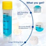 CryoKING 1.5ml Plastic Vials with Purple Caps