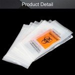 Othmro 300Pcs Clear Specimen Bags with Biohazard Logo