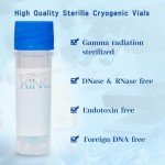 CryoKING 1.5ml Plastic Vials with Purple Caps