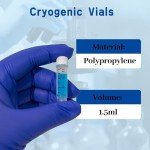CryoKING 1.5ml Plastic Vials with Purple Caps