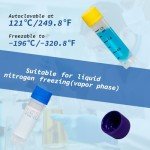 CryoKING 1.5ml Plastic Vials with Purple Caps