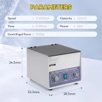 CGOLDENWALL 80-2 Electric Lab Centrifuge, 12x20mL