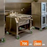 Heavy Duty Stainless Steel Casters for Labs & Ovens