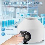 Electric Benchtop Centrifuge with Timer & Speed Control