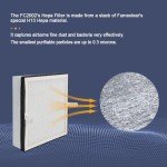 FumeClear FC2002 Replacement Filter Set – Black/Gray