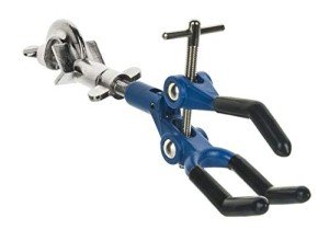 EISCO Vinyl Coated Extension Clamp with Swivel Bosshead