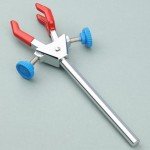 Stonylab 3-Prong Swivel Clamp - Adjustable Lab Accessory