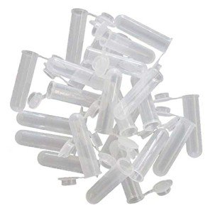 50 Pack 5ml Non-Sterile Plastic Sample Tubes