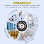 CGOLDENWALL 80-2 Electric Lab Centrifuge, 12x20mL