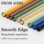 Multi-Color Glass Blowing Tubes - 10 Pack