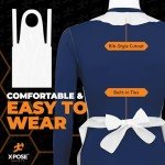 Heavy Duty Waterproof Disposable Aprons - Pack of 25