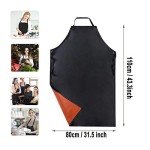 Heavy Duty Waterproof Vinyl Apron 43" x 31