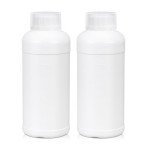 ASEVAT 33.8 oz Plastic Reagent Bottles (2 Pack)