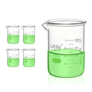 100ml Borosilicate Glass Beaker Set - 4 Pieces
