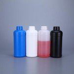 ASEVAT 33.8 oz Plastic Reagent Bottles (2 Pack)