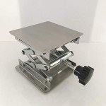 Stainless Steel Lab Jack Scissors Lift Platform 4"x4