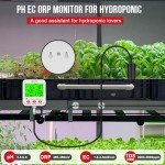 GIDIGI 8-in-1 pH and Salt Monitor Meter