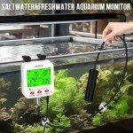 GIDIGI 8-in-1 pH and Salt Monitor Meter