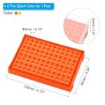 96 Wells PCR Tube Rack - 2 Pcs Set