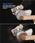 5-Inch Dust-Free Sanding Discs with Pad Protector