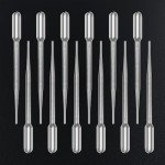 12-Pack 3ML Disposable Eye Droppers for Labs & Makeup