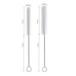 6-Piece Glass Graduated Dropper Pipettes Set