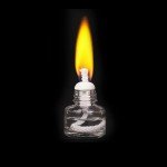 25ml Classic Alcohol Burner Lamp for Labs