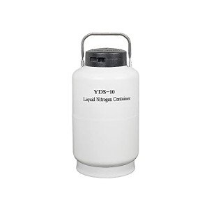 10L Liquid Nitrogen Cryogenic Container with Canisters