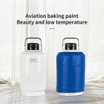 10L Liquid Nitrogen Cryogenic Container with Canisters