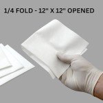 Lint Free Cleanroom Wipes 12"x12" - 100 Pcs