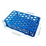 Blue 5PCS 50-Well Centrifuge Tube Rack