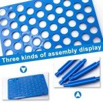 Blue 5PCS 50-Well Centrifuge Tube Rack