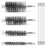 50-Piece Pipe Cleaning Brush Set with Flexible Rods