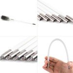 50-Piece Pipe Cleaning Brush Set with Flexible Rods