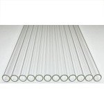 12-Pack 8" Borosilicate Glass Tubes - 12mm OD
