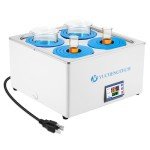 12L Digital Thermostatic Water Bath with 4 Openings