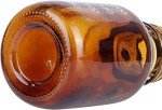 Amber Glass Storage Bottles with Screw Cap - Pack of 10