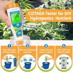 4-in-1 Digital pH & EC Meter for Hydroponics