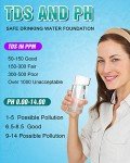 6-in-1 TDS and pH Meter for Water Testing