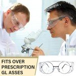 24 Pack Safety Glasses for Lab and Chemical Work