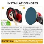 6-Inch Dual Action Sander Pad Set, 2PCS