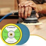 6-Inch Dual Action Sander Pad Set, 2PCS