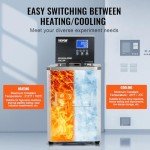 VEVOR 6L Laboratory Chiller Circulator with LCD Display