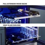 Zephyr Presrv 24" Built-in Wine & Beverage Fridge