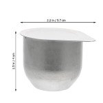 Porcelain Laboratory Crucible with Lid - Durable Model