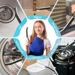 MALTKING 6-Piece Hard Bristle Cleaning Brush Set