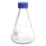 PATIKIL 1000ml Erlenmeyer Flask with Screw Cap