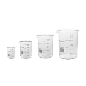250 ml Borosilicate Glass Beaker for Lab Use