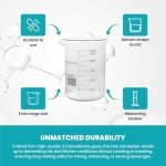 250 ml Borosilicate Glass Beaker for Lab Use