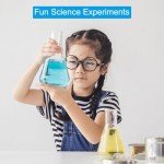 PATIKIL 1000ml Erlenmeyer Flask with Screw Cap